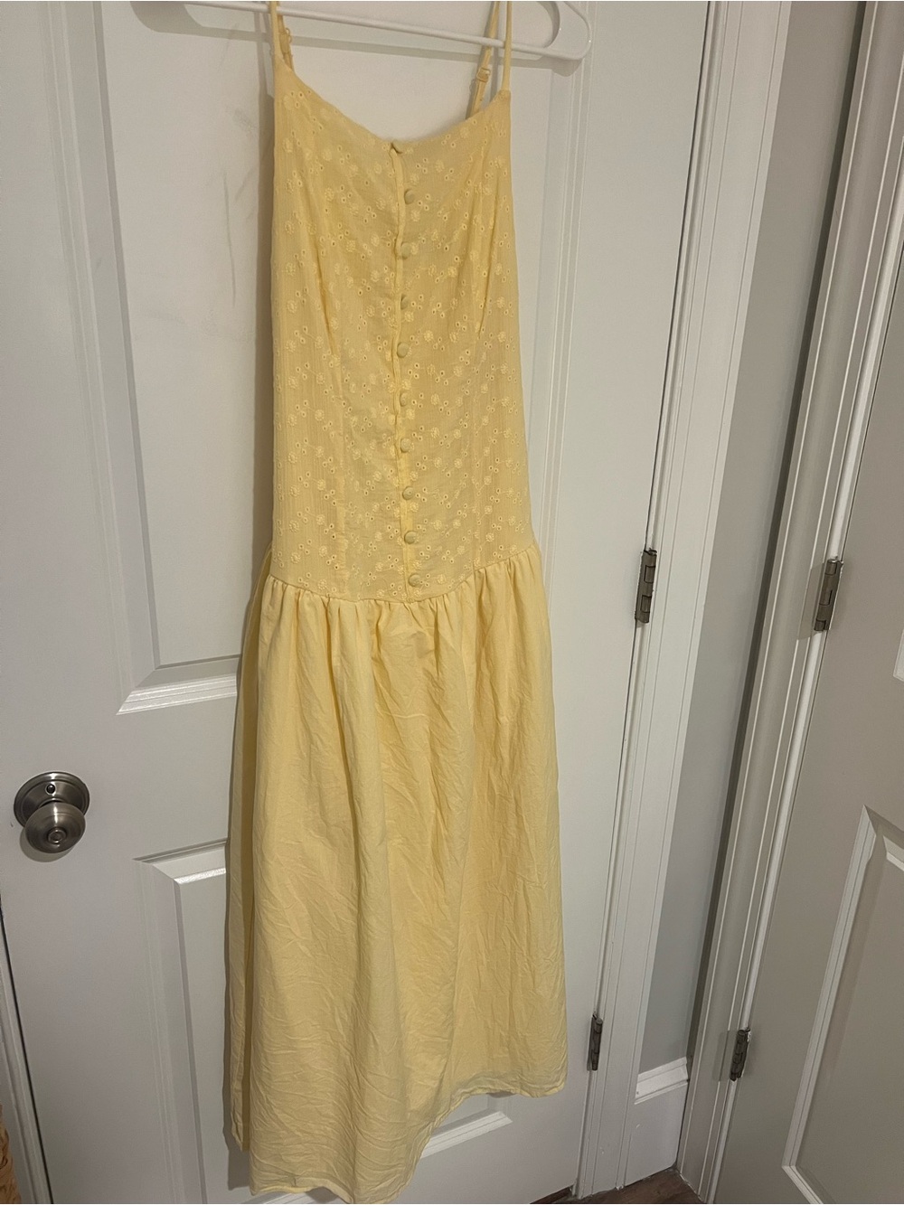 wild fable Yellow Spaghetti-Strap Maxi Dress - Picture 2 of 4